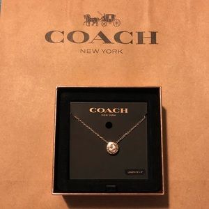 Coach Circle Necklace
